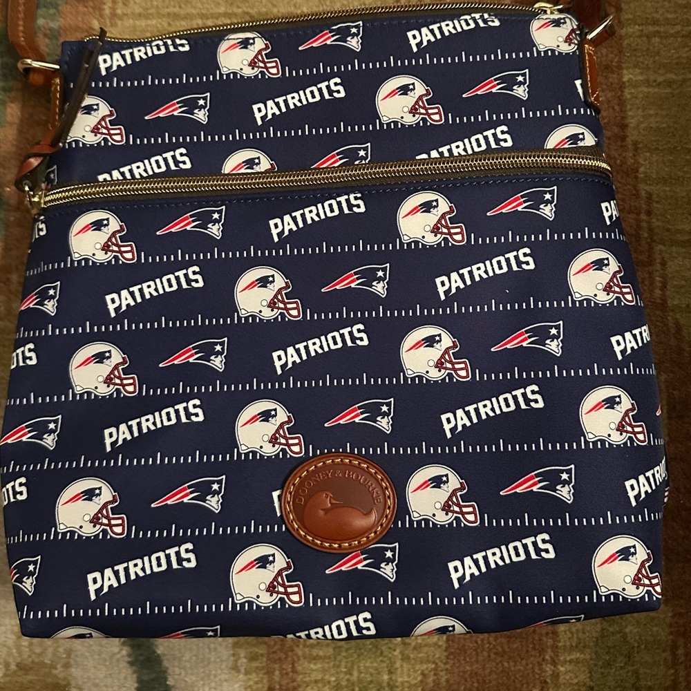 Dooney & Bourke NFL Patriots Small Zip Crossbody